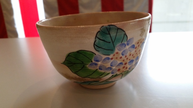 The beautiful hydrangea cup!