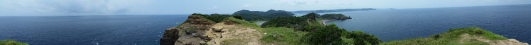 Panorama of the highest point on Dragon island! On a clear day you can see the island Tsushima!